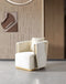 Anica Ivory Velvet Chair