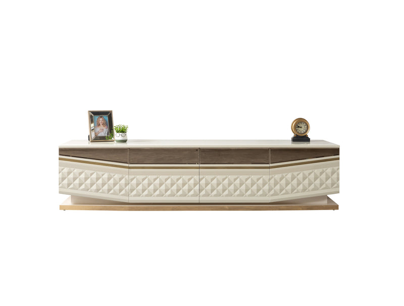 Anica Ivory Tv Stand