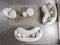 Cloe Ivory Velvet Stool