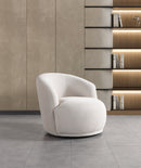 Bonita Ivory Velvet Accent Chair[ETA: 12/15]