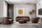 Bonita Coffee Velvet Accent Chair