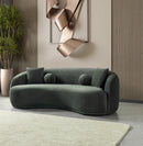Bonita Green Velvet Sofa 91" & Loveseat 81" [ETA: 9/10]