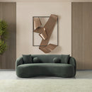 Bonita Green Velvet Sofa 91" & Loveseat 81" [ETA: 9/10]