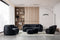 Bonita Black Velvet Sofa 91" & Loveseat 81" [ETA: 9/10]