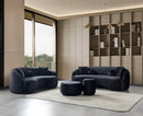 Bonita Black Velvet Sofa 91" & Loveseat 81" [ETA: 9/10]