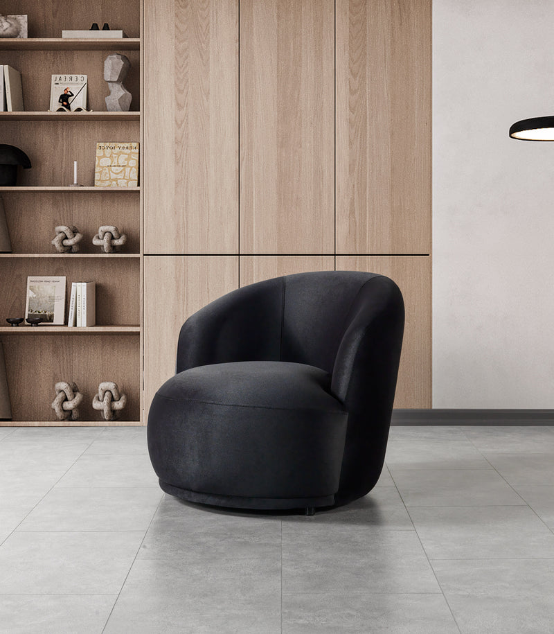 Bonita Black Velvet Sofa 91" & Loveseat 81" [ETA: 9/10]