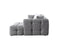 Ivy Gray Boucle RAF 110" Sectional