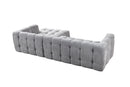 Ivy Gray Boucle RAF 110" Sectional
