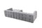 Ivy Gray Boucle RAF 110" Sectional