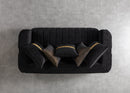 Carlina Black Velvet Sofa & Loveseat