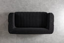 Carlina Black Velvet Sofa & Loveseat
