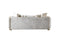 Carlina Ivory Velvet Sofa & Loveseat