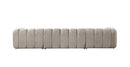 Lis Sand Boucle Double Chaise 147" Sectional