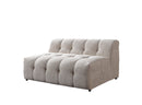 Ivy Sand Boucle Double Chaise 146" Sectional
