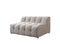 Ivy Sand Boucle Double Chaise 146" Sectional