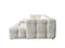 Ivy Ivory Boucle Double Chaise 146" Sectional