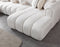 Lis Ivory Boucle Double Chaise 147" Sectional