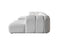 Lis Ivory Boucle Double Chaise 147" Sectional
