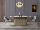 Milena Capuccino 7-Piece Dining Set