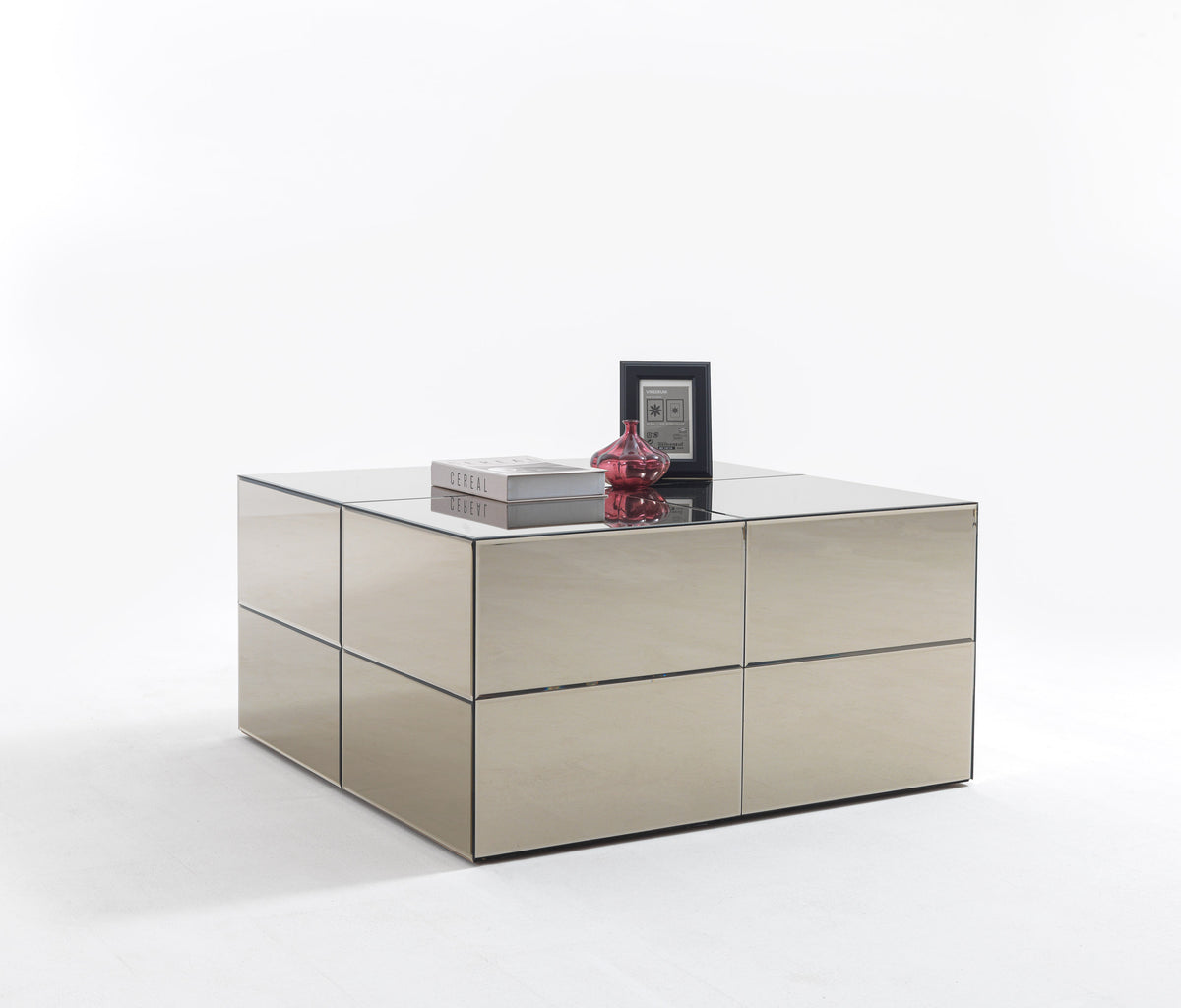 X2 Glass Coffee Table