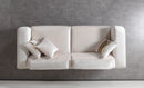 Fabiana Ivory Velvet Sofa