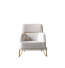 Fabiana Ivory Velvet Sofa & Loveseat