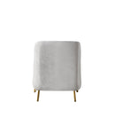 Fabiana Ivory Velvet Sofa & Loveseat