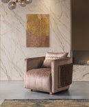 Carlina Coffee Velvet Sofa & Loveseat