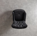 Florence Black Velvet Sofa 88" & Loveseat 64"