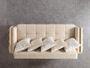 Florence Ivory Velvet Sofa 88" & Loveseat 64"