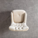 Florence Ivory Velvet Chair