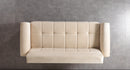 Sandra Ivory Velvet Sofa 88" & Loveseat 64"
