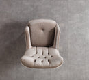Florence Coffee Velvet Chair
