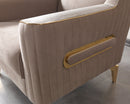 Sandra Coffee Velvet Sofa 88" & Loveseat 64"