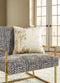Landers Cream/Gold Pillow (Set of 4) - A1000479