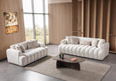 Yulia Ivory Boucle Sofa & Loveseat
