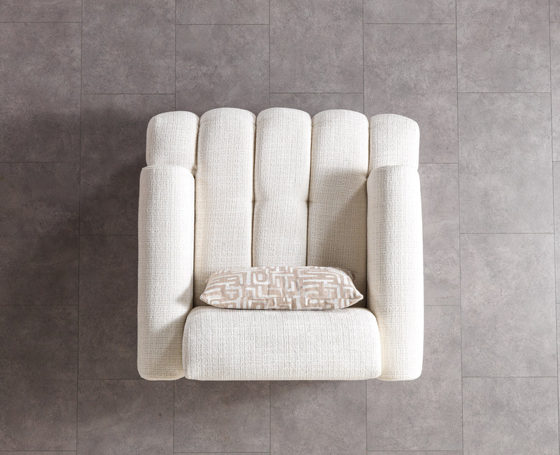 Yulia Ivory Boucle Sofa & Loveseat
