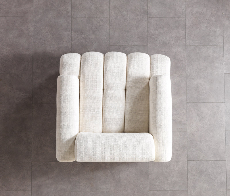 Yulia Ivory Boucle Sofa & Loveseat