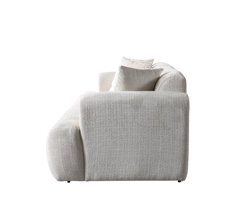 Yulia Ivory Boucle Sofa & Loveseat