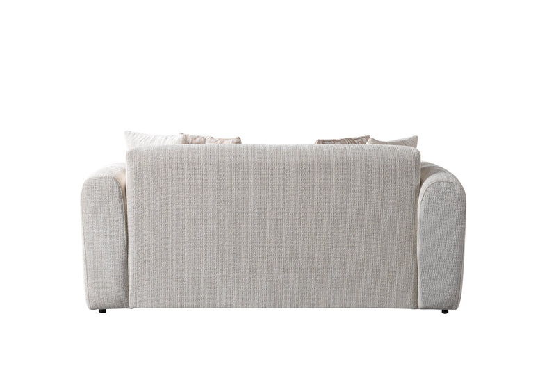 Yulia Ivory Boucle Sofa & Loveseat