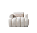 Yulia Ivory Boucle Sofa & Loveseat