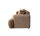 Yulia Coffee Boucle Sofa & Loveseat