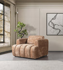 Yulia Coffee Boucle Sofa & Loveseat
