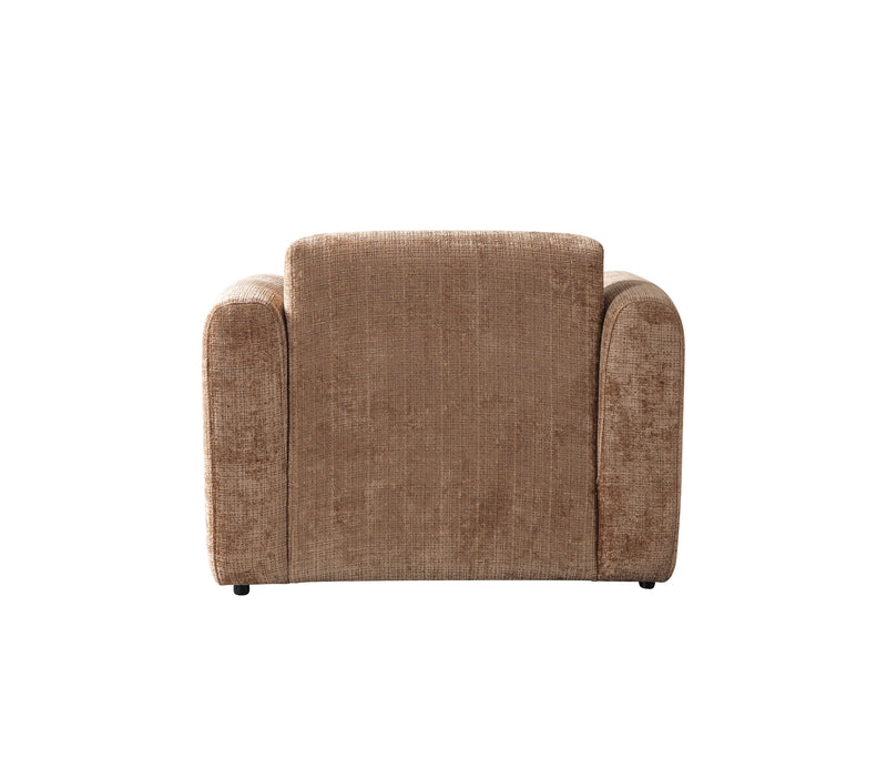 Yulia Coffee Boucle Sofa & Loveseat