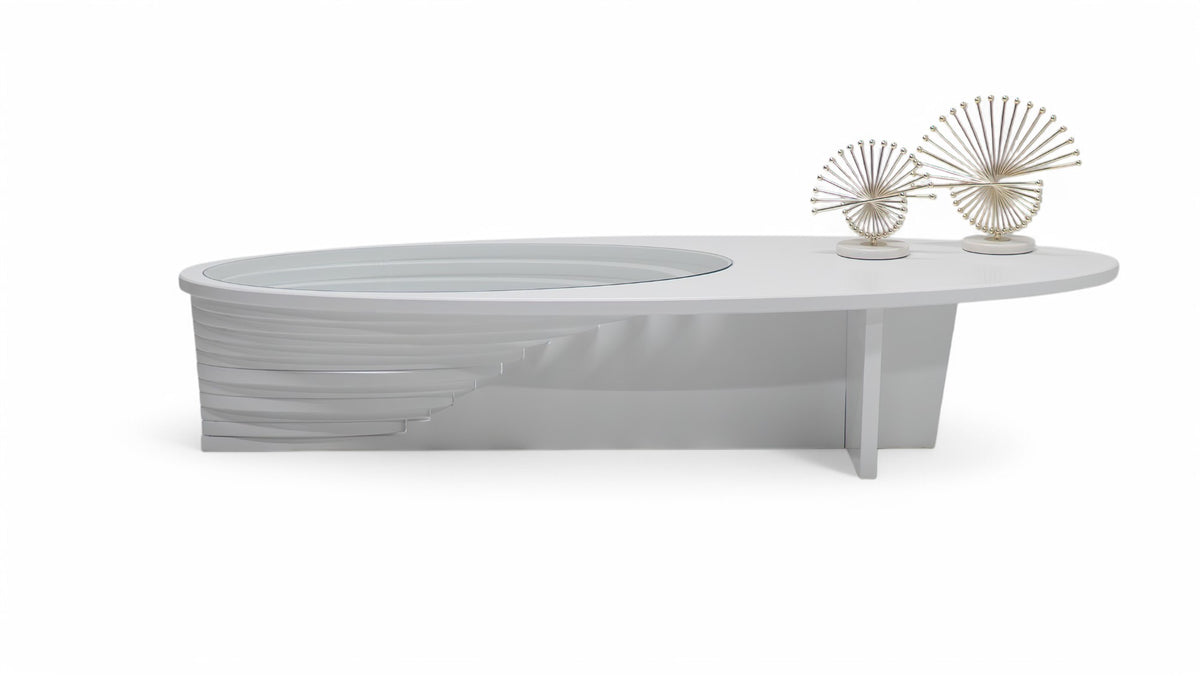 133 White Coffee Table