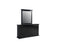 Erika Black 4 pc Queen Bedroom Set