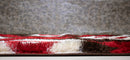 3D Shaggy BROWN-RED Area Rug - 3D151