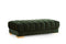 Ariana Green Velvet Rectangle Ottoman