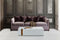 Dream Glass WhiteGold 3-Piece Coffee Table