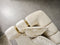 Santana Ivory Velvet Loveseat